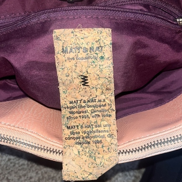 Women’s Matt & Nat  designer large purse - Picture 8 of 11